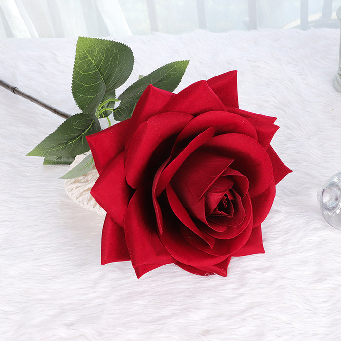 Bulk 43" Large Rose Long Stems Silk Flowers Artificial Floral Arrangement Wholesale