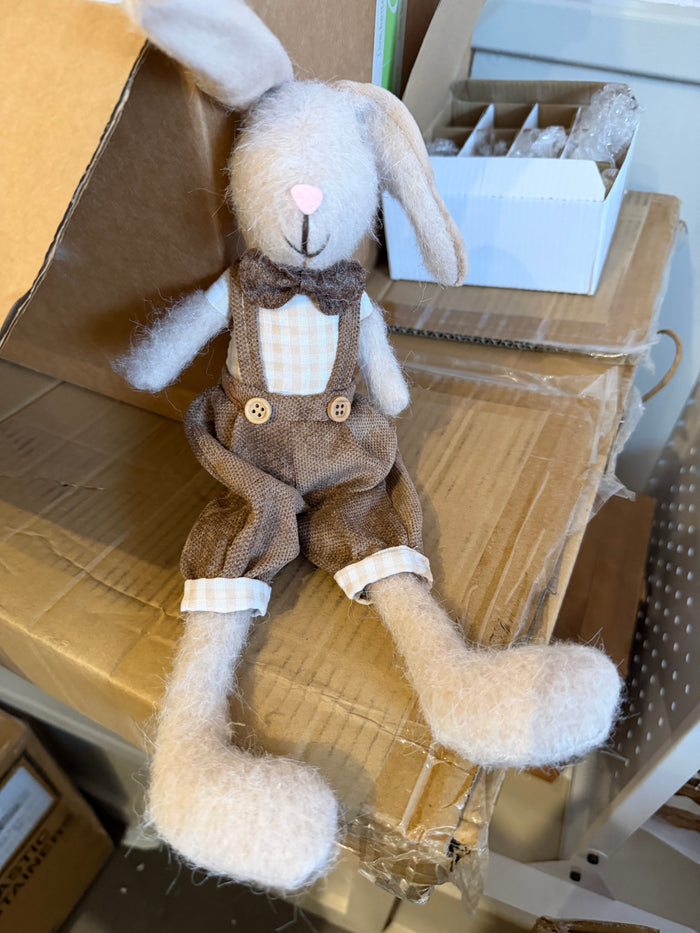BUNNY SITTING STUFFY