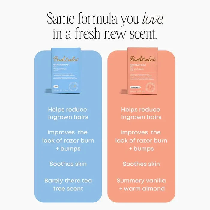 Bushbalm Ingrown Hair + Pre-Post Wax Oil (Summer Vacay - Exclusive)