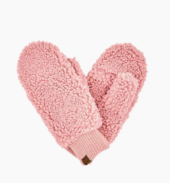 C.C SHERPA MITTENS