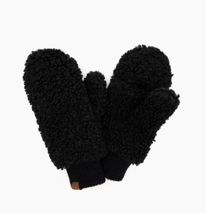 C.C SHERPA MITTENS
