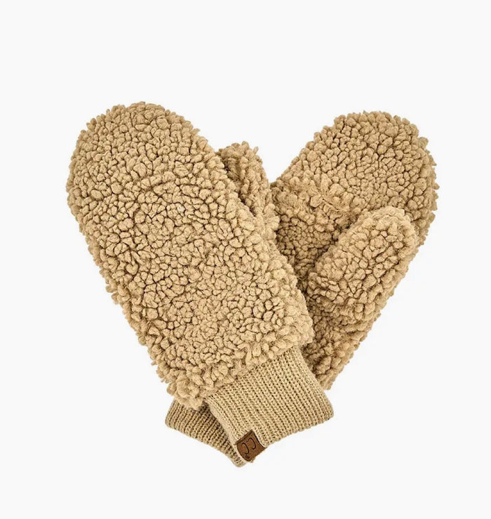 C.C SHERPA MITTENS