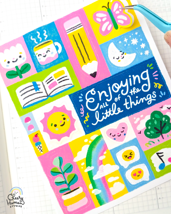 Cheery Human Studios: Sticker Sheet