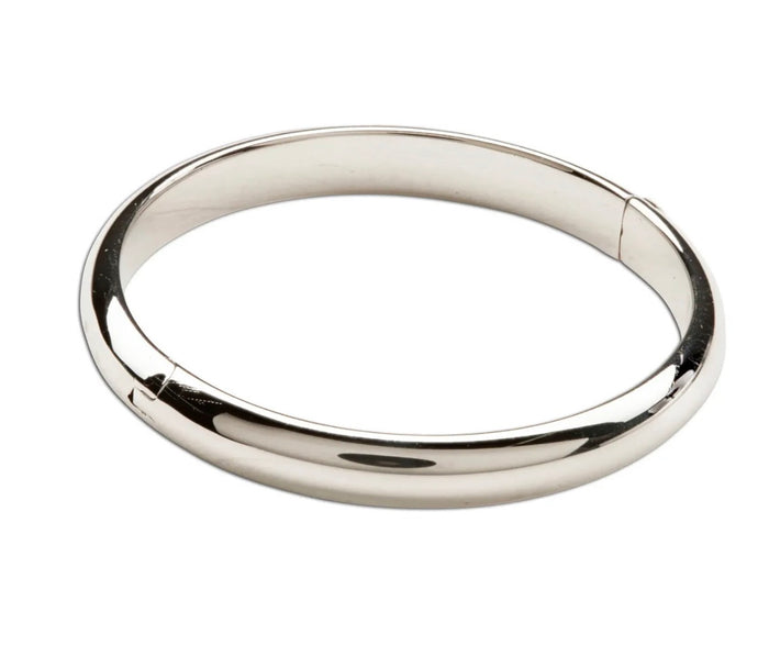 Cherished Moments Classic Sterling Silver Bangle Bracelet (0-12 months)