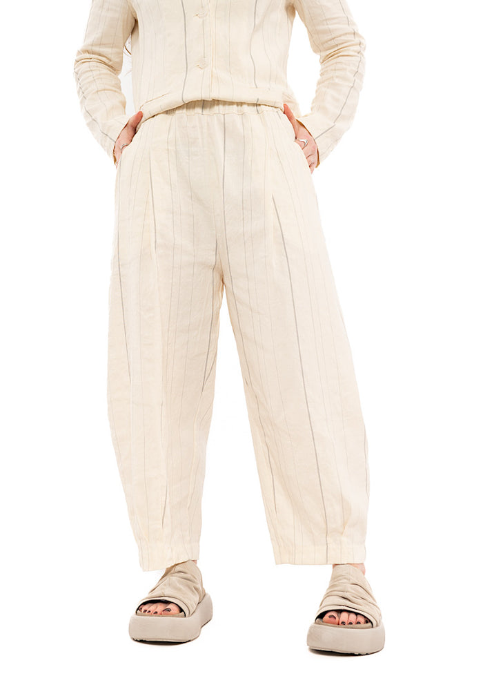CL MAMA B BIANCO R TROUSER