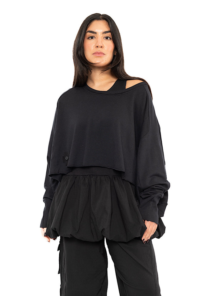 CL PLU CROPPED PULLOVER