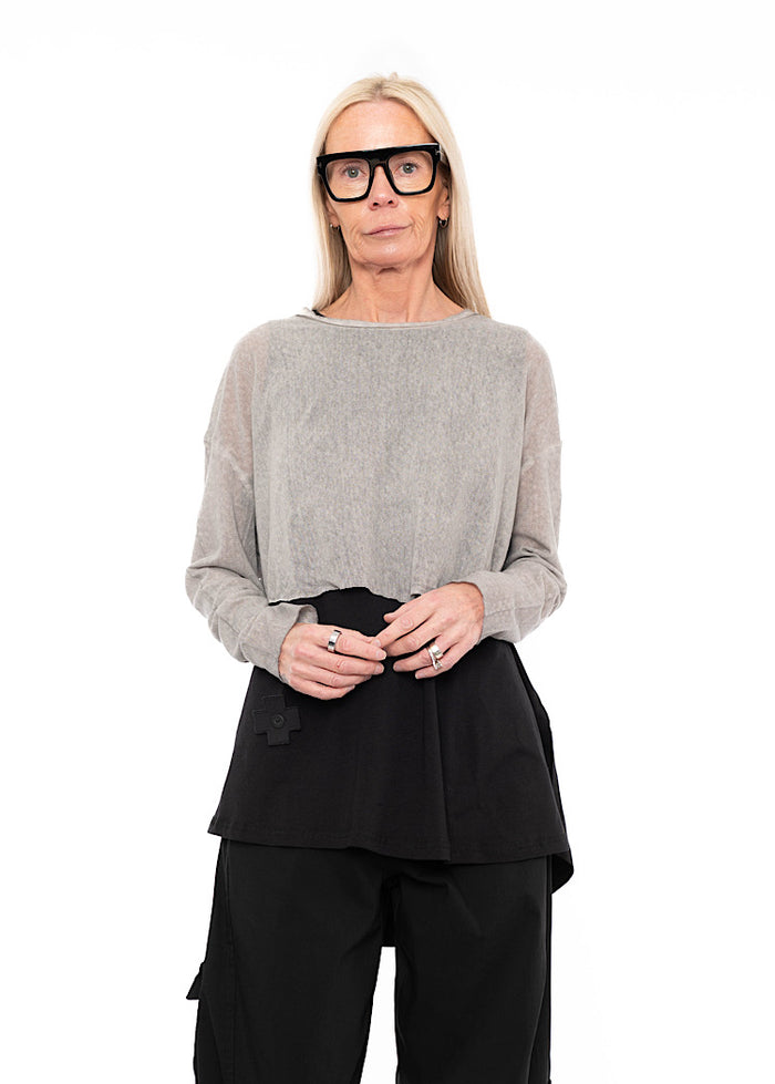 CL PLU MESH TOP