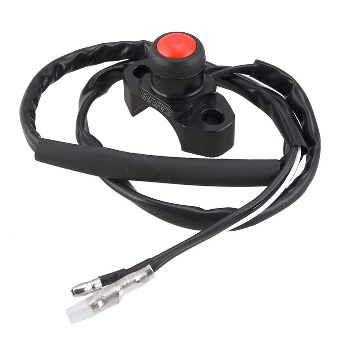 CNC Engine Kill Switch Button ATV Dirt Pit Bike Quad Universal