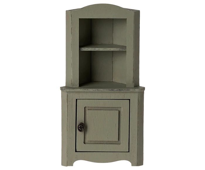Corner Cabinet - Light Green