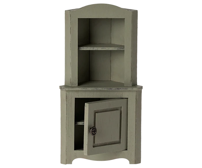 Corner Cabinet - Light Green