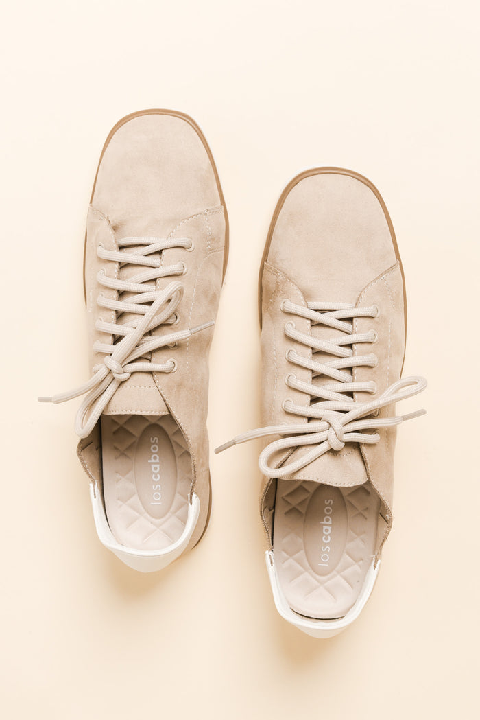 Cuavella Sand Suede Sneaker