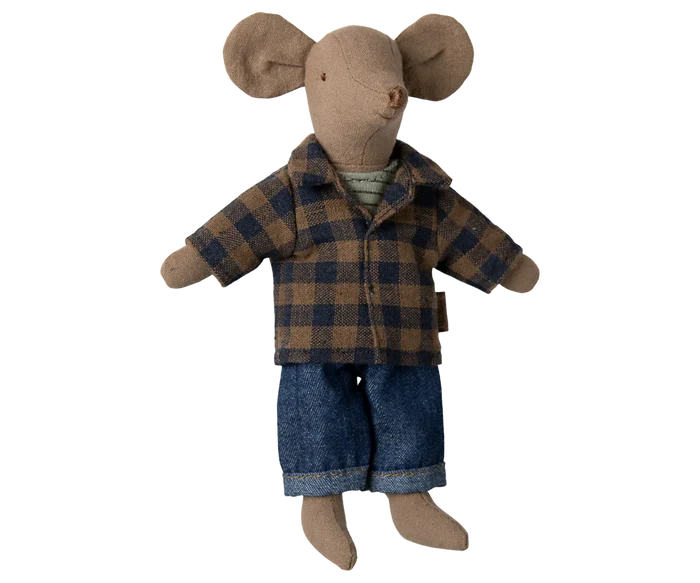 Dad Mouse - Light Brown