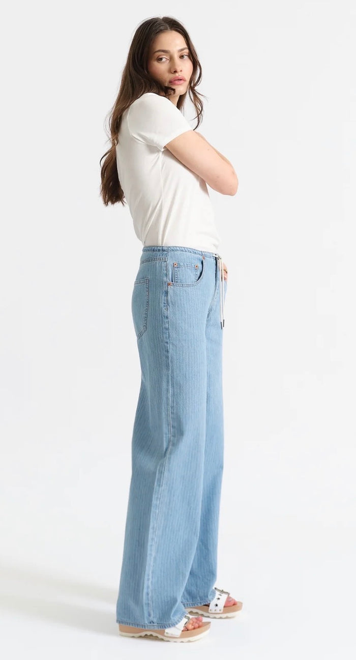 DAZE MADISON DRAW STRING- MID RISE WIDE LEG-WHIMSY