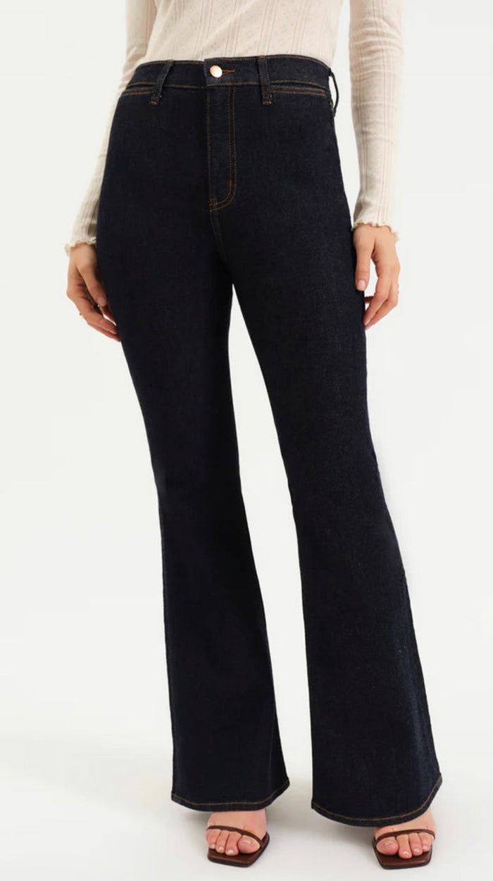 DAZE SUNSET FLARE - HIGH RISE FLARE LEG-RINSE