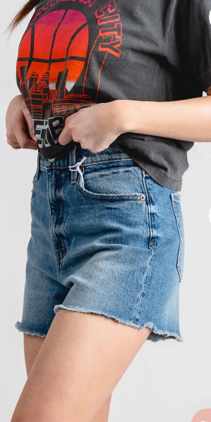 DAZE THE KNOCKOUT - HIGH RISE A-LINE SHORT-ALTER EGO