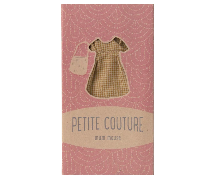Dress and Cheese Bag, Mum Mouse