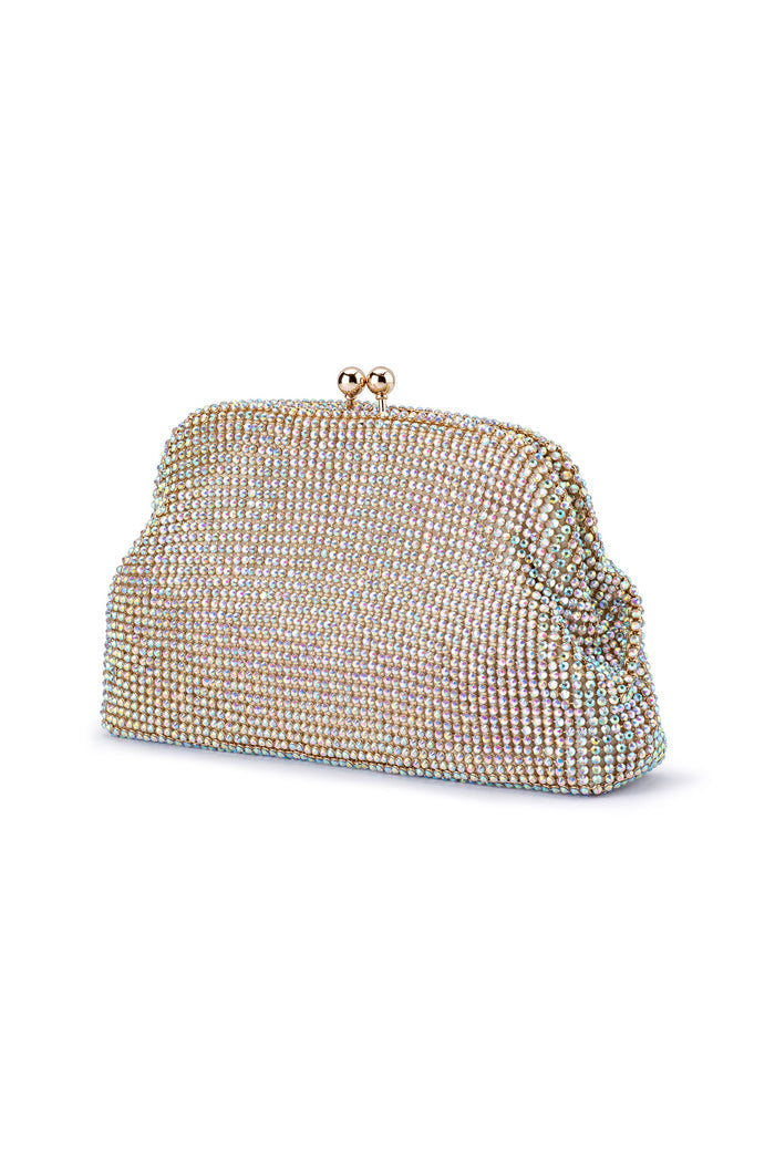 Ela Multi Crystal Clutch