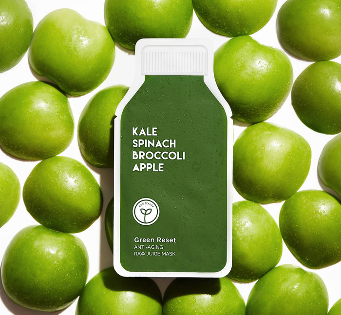 ESW KALE Green Reset Anti Aging Raw Juice Sheet Mask