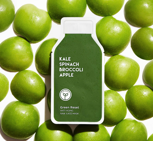ESW KALE Green Reset Anti Aging Raw Juice Sheet Mask
