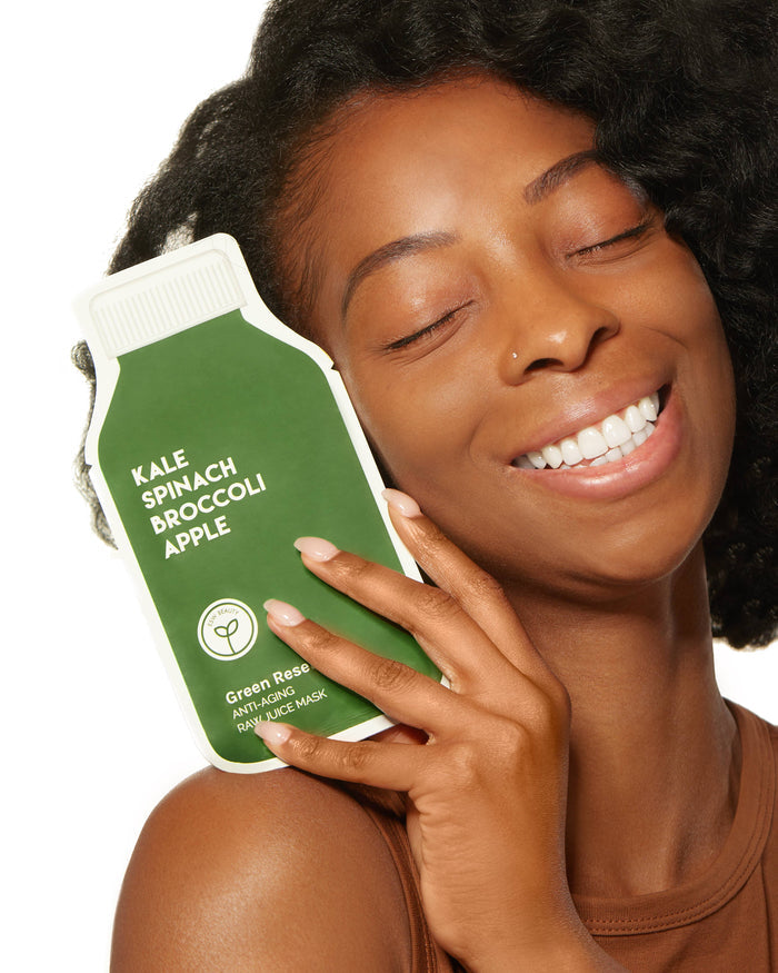 ESW KALE Green Reset Anti Aging Raw Juice Sheet Mask