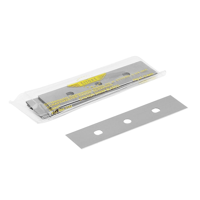Ettore 4in/10cm Scrapemaster Razor Blades - Windows101