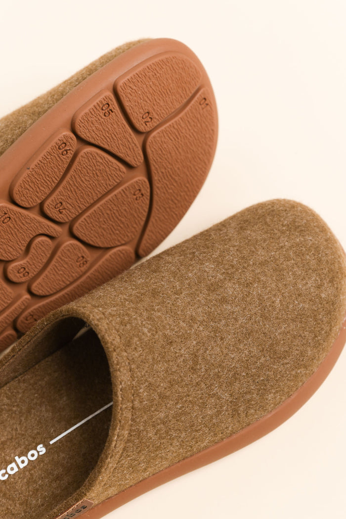 Felton Camel Wool Mule