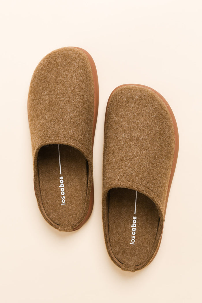 Felton Camel Wool Mule