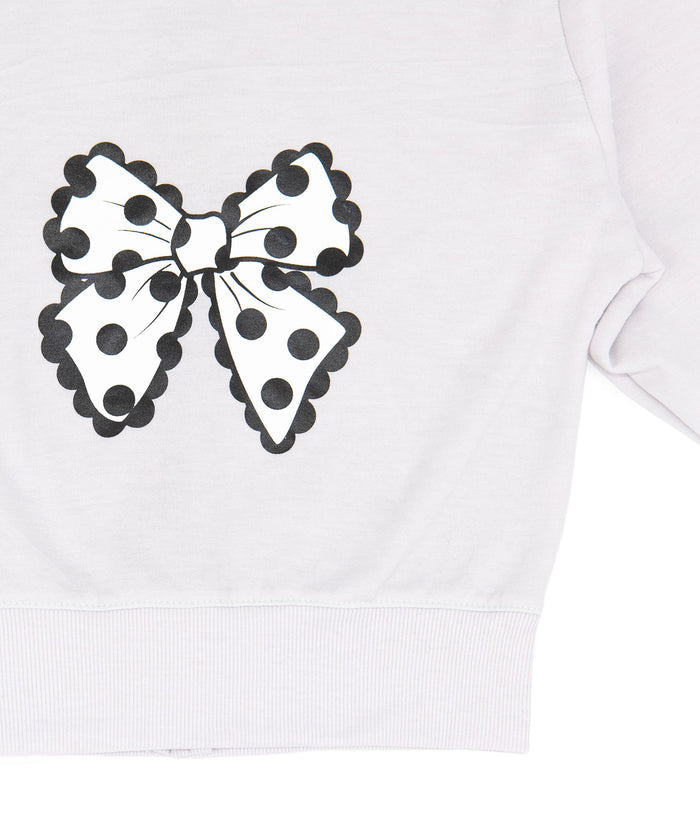 Firehouse Girls Polka Dot Bow Zip Hoodie Clay Distressed/seasonal girls Firehouse