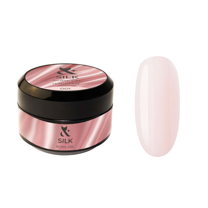 F.O.X Acryl Gel Silk 001, 15 ml Acryl Gel F.O.X