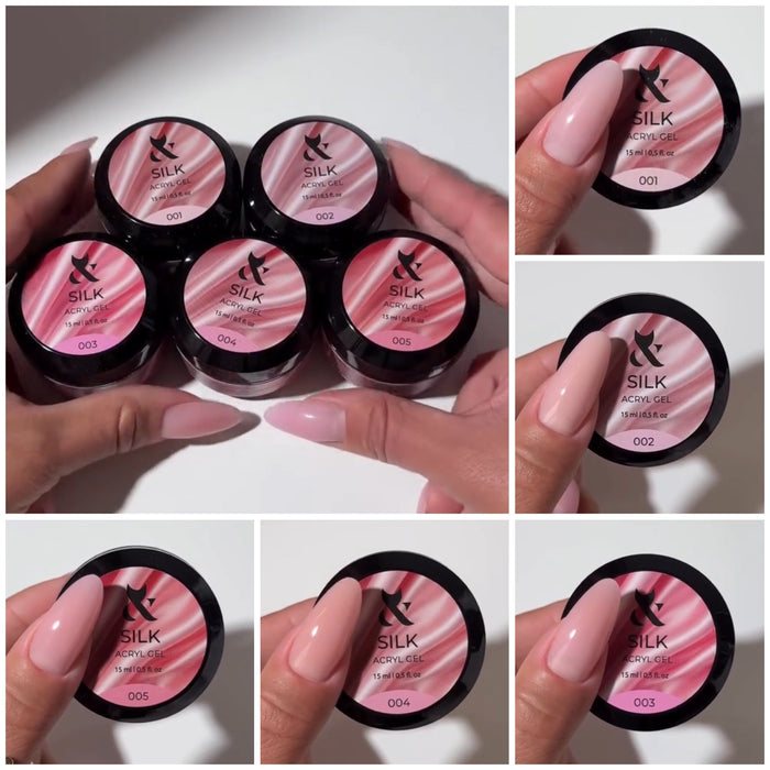 F.O.X Acryl Gel Silk 005, 15 ml Acryl Gel F.O.X