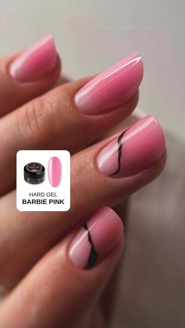 F.O.X Hard Gel Barbie Pink, 15 ml builder gel F.O.X
