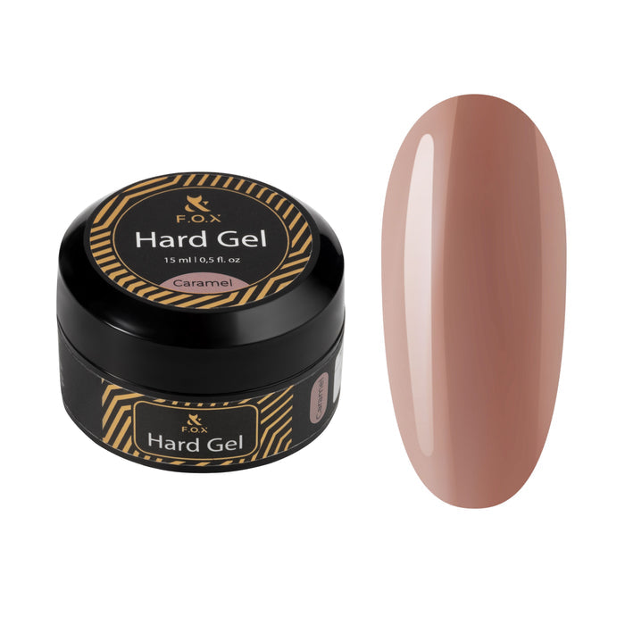 F.O.X Hard Gel Caramel, 15 ml builder gel F.O.X