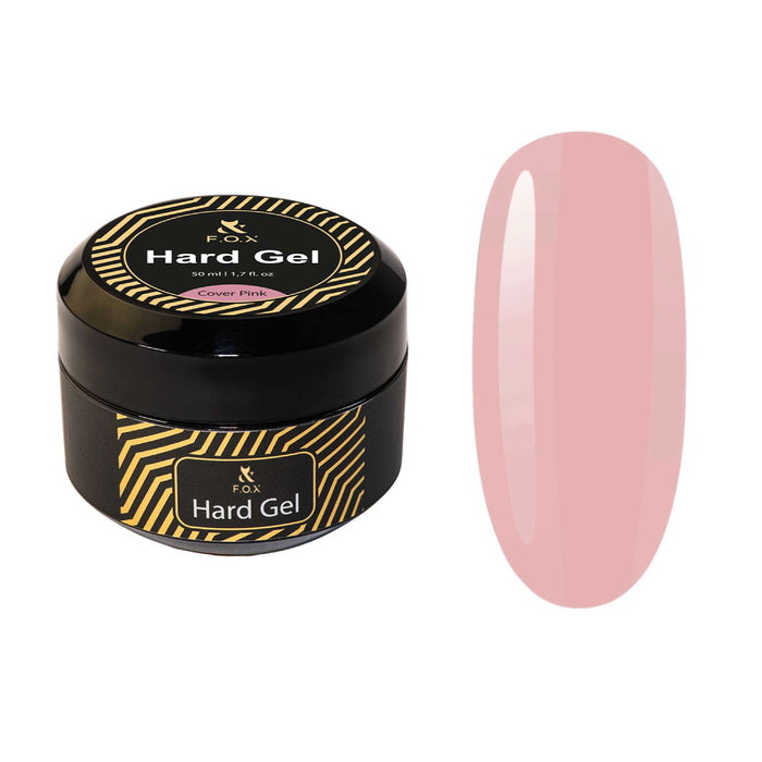 F.O.X Hard Gel Cover Pink, 50 ml builder gel F.O.X