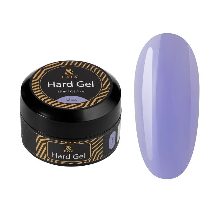 F.O.X Hard Gel Lilac, 15 ml builder gel F.O.X