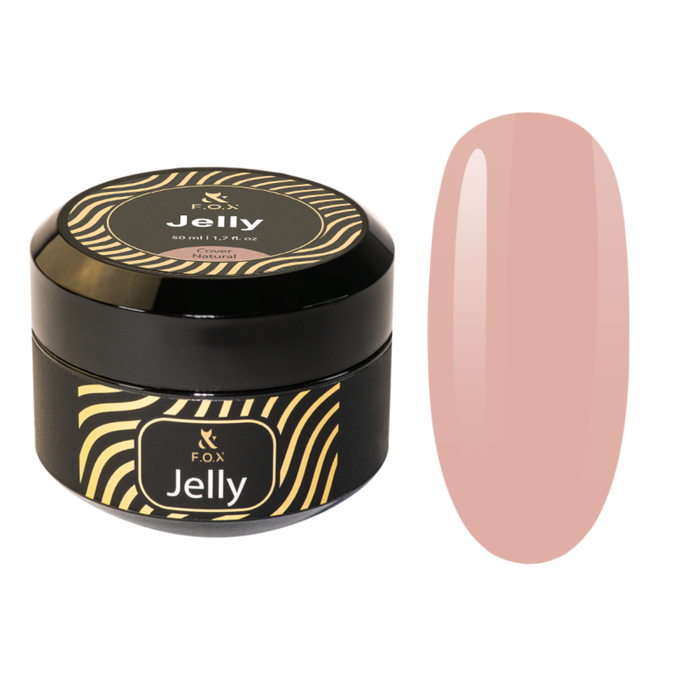 F.O.X Jelly Natural, 50 ml builder gel F.O.X