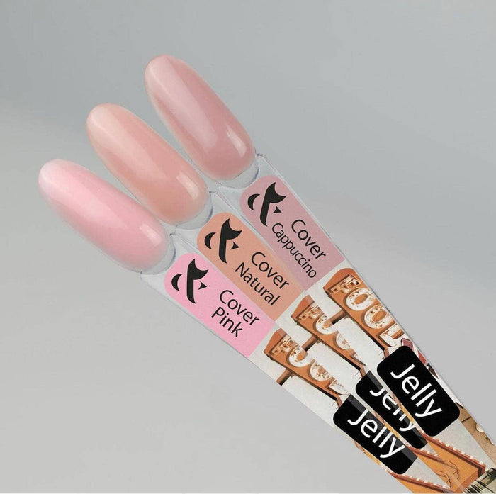 F.O.X Jelly Natural, 50 ml builder gel F.O.X
