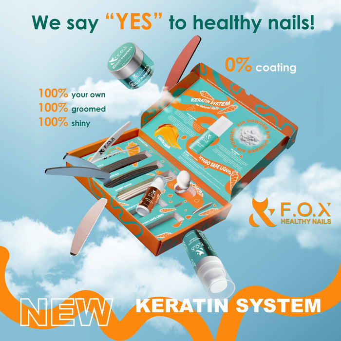 F.O.X Keratin System Set for natural nails Keratin System F.O.X