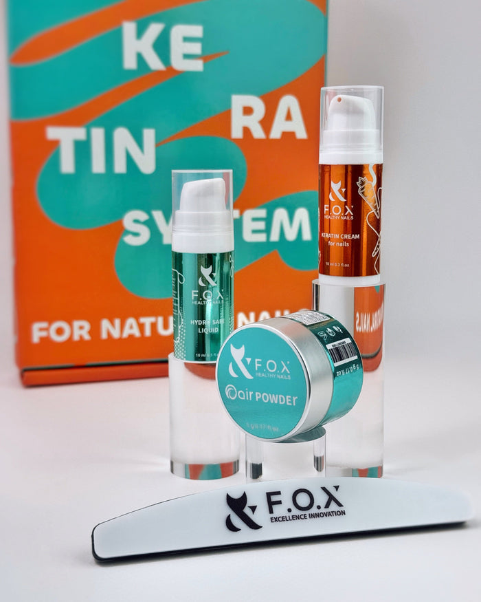 F.O.X Keratin System Set for natural nails Keratin System F.O.X