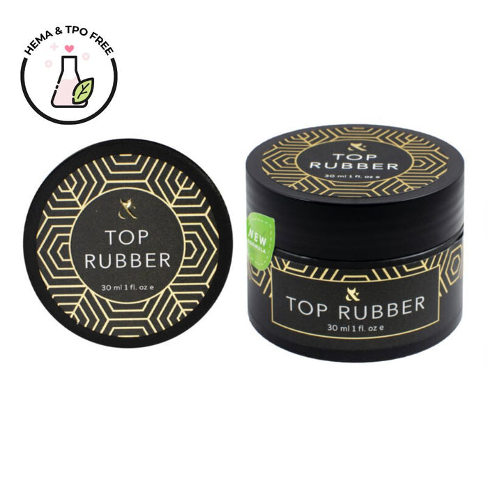 F.O.X Top Rubber (with UV filter), 30 ml Top Coat F.O.X