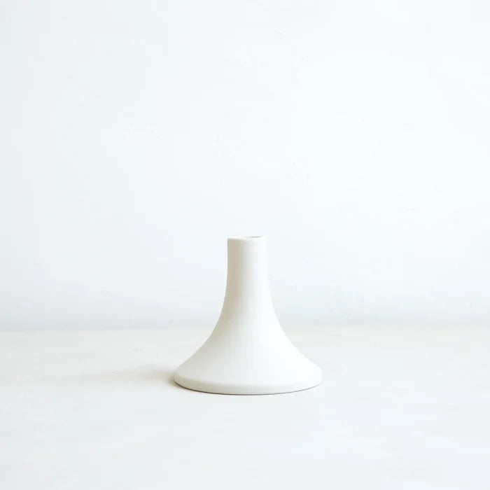 Grand Taper Holder - Short / Matte White
