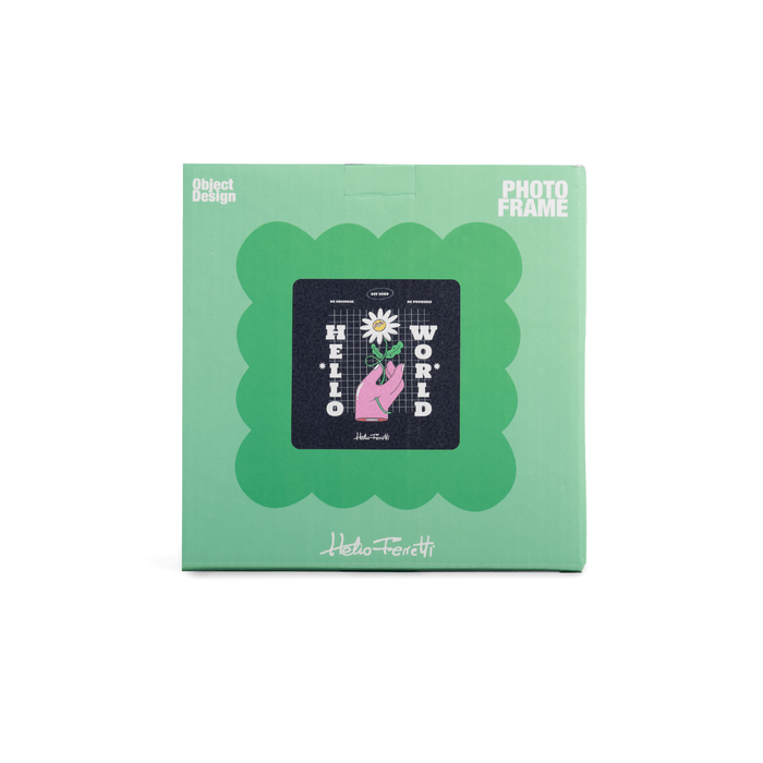 Green Petal Photo Frame