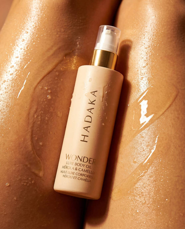 HADAKA WONDER Moisturizing & Radiance Luxe Body Oil with Marula