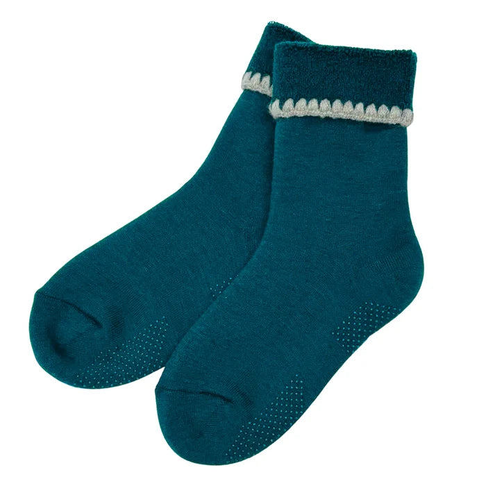 Hamaguri Wool Crew Socks - M