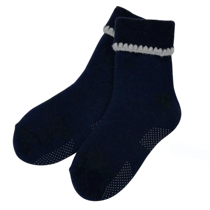 Hamaguri Wool Crew Socks - M