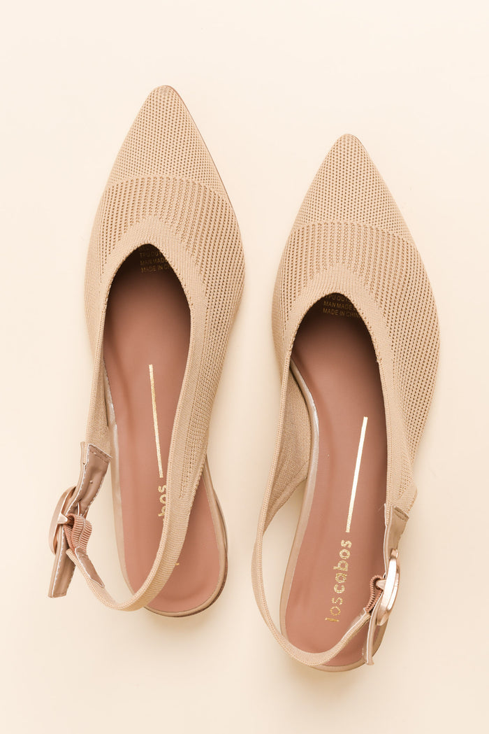 Hana Caramel Slingback Heel