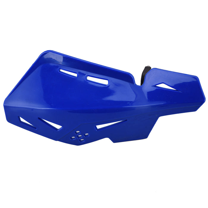 Hand Guards Plastic Protector Dirt Bike Motocross ATV 22mm 7/8" Blue
