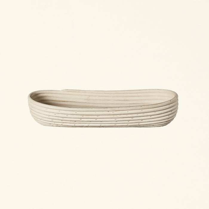 Hand-Woven Rattan Baguette Basket