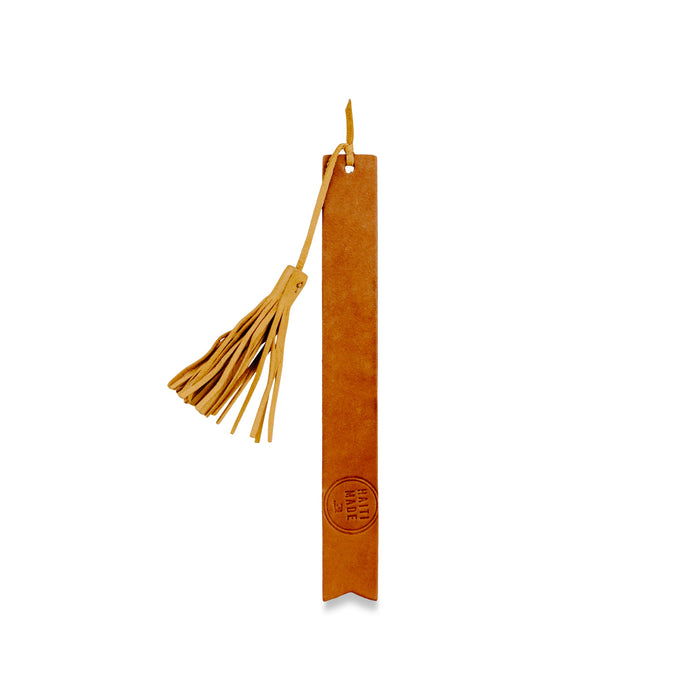 Handmade Makè Leather Bookmark