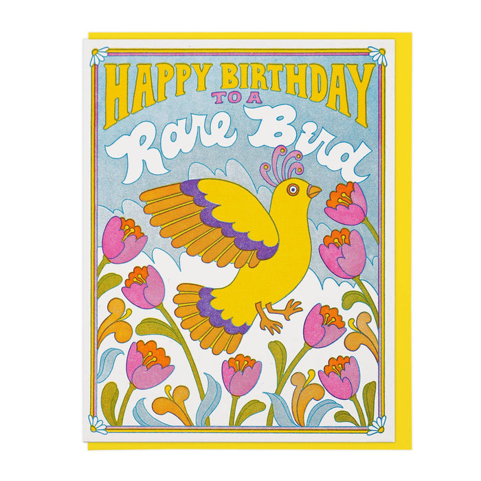 Happy Birthday To A Rare Bird Greeting Card