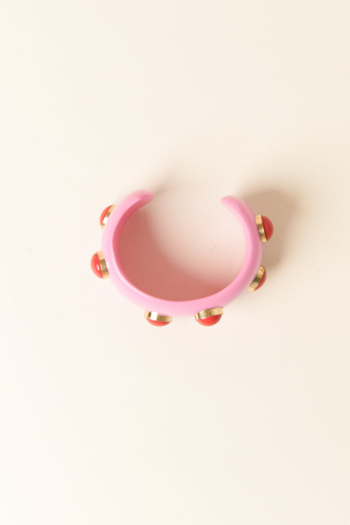 Henry Pink Studded Bangle
